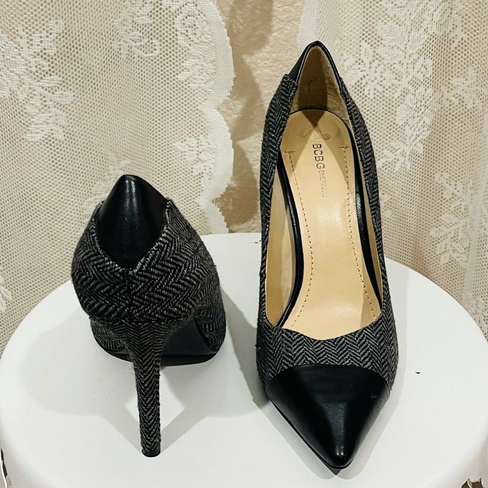 Bcbgeneration Chevron Pattern Heels - image 3